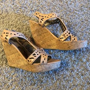 NWOT Carlos by Carlos Santana Wedges